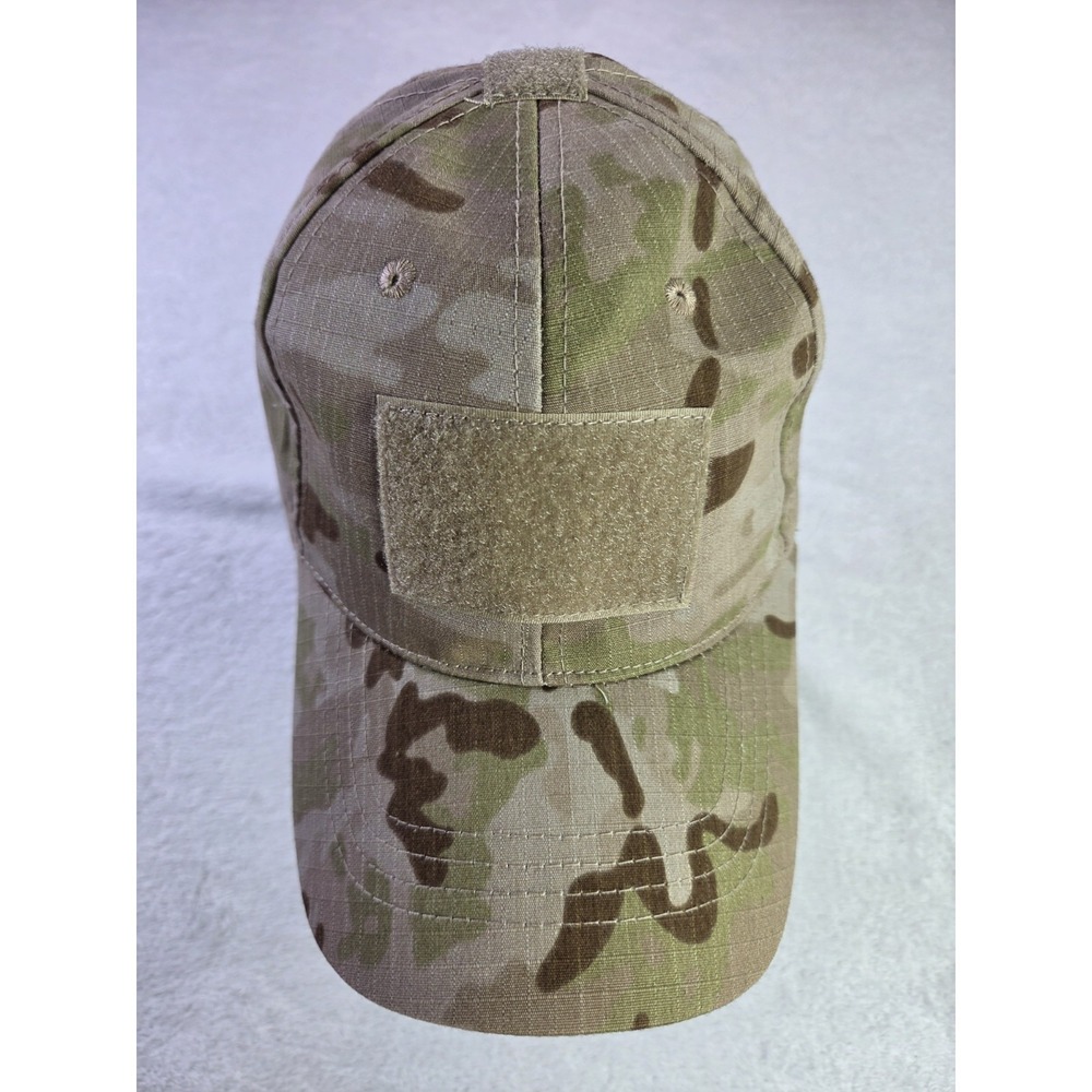 Multicam Tactical Hat  Patch Panel Adjustable Camo Military Hunting Cap